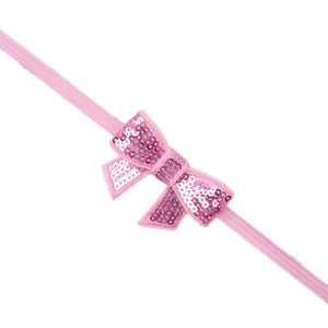 Sequin Headband -Light Pink