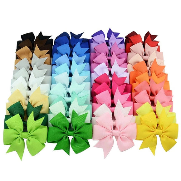 Large Coloured Bow Clip