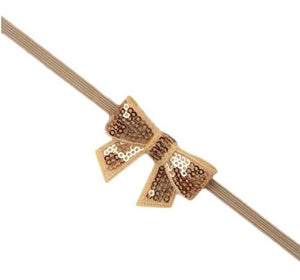 Sequin Headband - Bronze