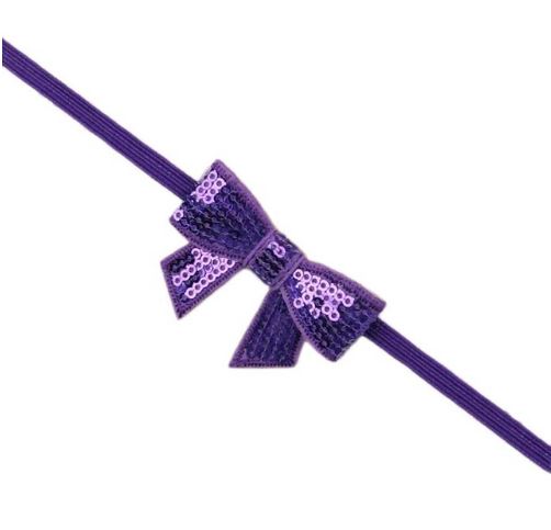 Sequin Headband - Purple
